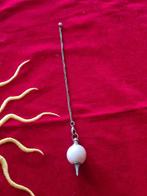 pendel bol witte agaat, Ophalen of Verzenden, Zo goed als nieuw, Spiritualiteit algemeen, Overige typen