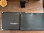 Zwarte Macbook Air 13" Orginele echt lederen Apple Sleeve, Computers en Software, Laptophoezen, Ophalen of Verzenden, 13 inch