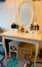 İkea Hemnes makeuptafel met spiegel, Huis en Inrichting, Ophalen, Zo goed als nieuw, 50 tot 100 cm, Minder dan 100 cm