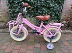 Meisjesfiets / kinderfiets 12 inch, Ophalen, Zijwieltjes, Gebruikt, Minder dan 16 inch