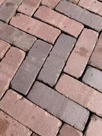 Dikformaat rood/paars (P36), Tuin en Terras, Tegels en Klinkers, Ophalen, Overige materialen, Gebruikt, Klinkers
