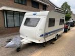 Te koop: Hobby 400 uit 2005, mover, vast bed,, Caravans en Kamperen, Vast bed, Hobby, Treinzit, Particulier