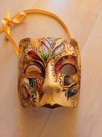 Venetiaans poezen masker van papier mache, Hobby en Vrije tijd, Feestartikelen, Ophalen of Verzenden, Zo goed als nieuw, Halloween of Griezel