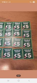 23 vouchers dagje uit Plus, Hobby en Vrije tijd, Spaarzegeltjes, Ophalen of Verzenden, Zegels, Bonnen of Punten