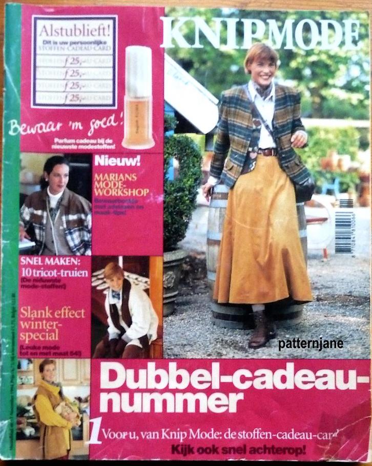 3 x knipmode 9/1993 - 11/1994 en 9/2005, Hobby en Vrije tijd, Kledingpatronen, Zo goed als nieuw, Overige typen, Vrouw, Knipmode