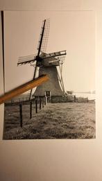 Foto Scharsterbrug de Scharmolen, Verzamelen, Ansichtkaarten | Nederland, Ongelopen, Friesland, Verzenden, 1980 tot heden