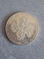 50 gulden 100jr vorstinnenregering 1990, Ophalen of Verzenden, Koningin Beatrix, 50 gulden, Zilver