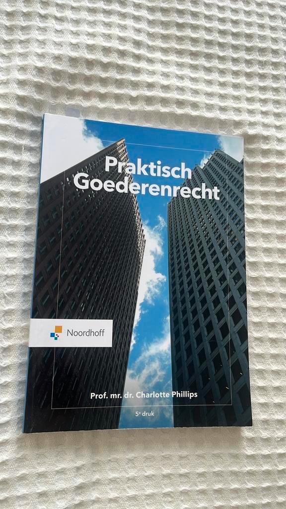 C. Phillips - Praktisch goederenrecht, Boeken, Wetenschap, Zo goed als nieuw, Ophalen of Verzenden