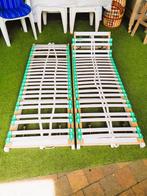 Topcomfort in je caravan: lattenbodems  matrassen (2 stuks)., Ophalen, Campingstoel