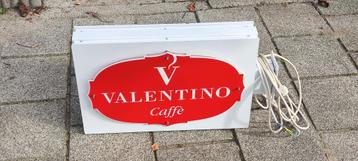 Koffie Valentino, reclame lichtbak VALENTINO Caffe beschikbaar voor biedingen