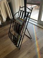Inklapbare metalen lectuurbak, Huis en Inrichting, Woonaccessoires | Krantenbakken en Lectuurbakken, Ophalen, Gebruikt