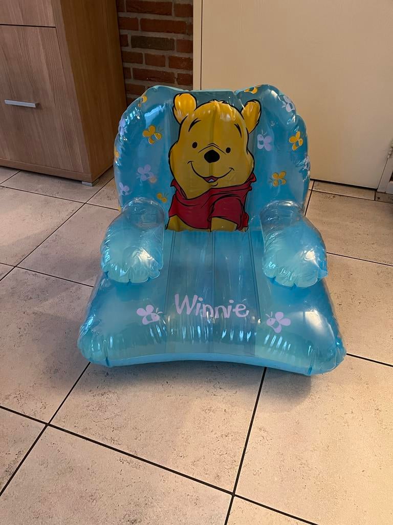 Opblaasbare Winny the Pooh Stoel, Ophalen of Verzenden, Gebruikt, Stoel
