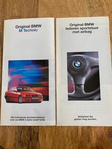 Brochures BMW M Technik E36 3 serie beschikbaar voor biedingen