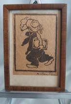 Clement van Vlaardingen (1916-1972) - Houtsnede - 1950, Antiek en Kunst, Kunst | Etsen en Gravures, Ophalen of Verzenden