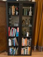 Ikea Expedit 5 vakken (kallax) bruinzwart, Ophalen, Gebruikt, 50 tot 100 cm, Minder dan 100 cm