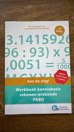E. Kloet - Werkboek kennisbasis rekenen-wiskunde PABO, Boeken, E. Kloet; N. Wolzak; R. Moraal; Erasmus Education, Ophalen of Verzenden