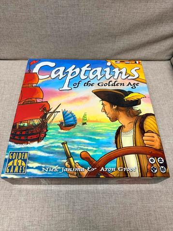 Captains of the Golden Age + uitbreiding - Strategiespel beschikbaar voor biedingen