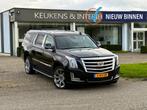CADILLAC ESCALADE ESV 6.2 V8 LANG 4X4 AWD PLATINUM BLACK V-S, Auto's, 427 pk, 7 stoelen, Zwart, 6162 cc