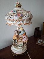 Tafellamp. Capodimonte stijl.Lamp, Huis en Inrichting, Lampen | Tafellampen, Ophalen, Minder dan 50 cm