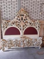 TWEEPERSOONS BAROK KONINGSBED, Huis en Inrichting, Slaapkamer | Bedden, Ophalen, Overige materialen, Tweepersoons, 140 cm
