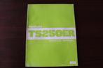 Suzuki TS250ER 1980 motorcycle service manual TS 250 ER, Motoren, Ophalen of Verzenden, Suzuki