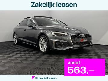 Audi A5 Sportback 35 TFSI S-line Leder, Pano, Camera, Stoelv beschikbaar voor biedingen