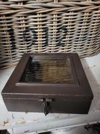 Oud vitrine lade doosje, Ophalen of Verzenden