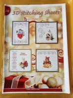 kerst boek 3d stitching sheets 26, Hobby en Vrije tijd, Kaarten | Zelf maken, Nieuw, Kerst, Ophalen of Verzenden