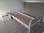Flexa 1-persoonsbed, Ophalen, 90 cm, Eenpersoons, Wit