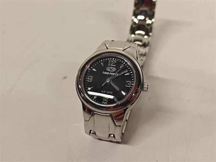 A6852 Time Force Dameshorloge, Sieraden, Tassen en Uiterlijk, Horloges | Dames, Gebruikt, Overige merken, Staal, Ophalen of Verzenden