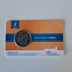 Laatste reguliere Gulden 2001 coincard KNM, Ophalen of Verzenden, Koningin Beatrix, 1 gulden, Losse munt