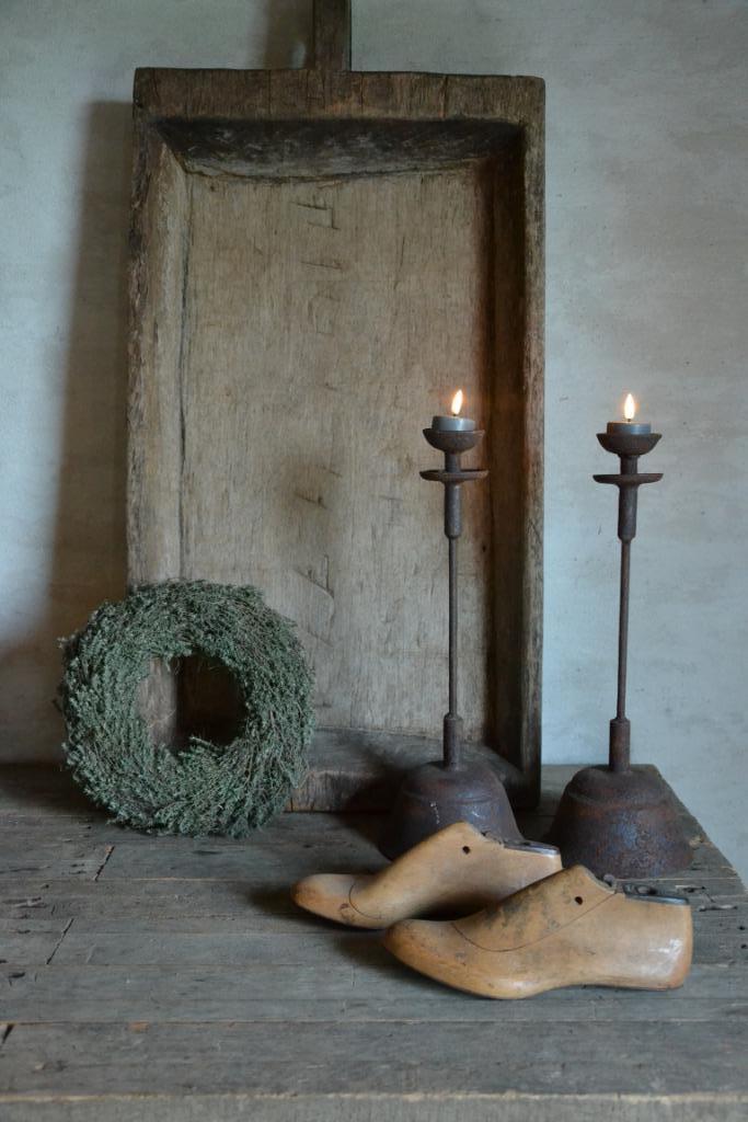 Oude houten schoenleest, Huis en Inrichting, Woonaccessoires | Overige, Gebruikt, Ophalen of Verzenden