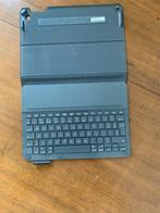 iPad Air 2 Hoes QWERTY Bluetooth Toetsenbord Bookcase, Gebruikt, Logitech, Bescherming voor- en achterkant, Ophalen of Verzenden