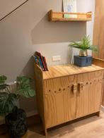 Houten commode met plankje 100x50x102, Kinderen en Baby's, Kinderkamer | Commodes en Kasten, 75 tot 100 cm, 90 tot 105 cm, 50 tot 70 cm