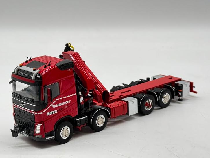 WSI VOLVO FH + PALFINGER 8x2 VERBOUW MAMMOET ALE, Hobby en Vrije tijd, Modelauto's | 1:50, Nieuw, Bus of Vrachtwagen, Wsi, Ophalen of Verzenden