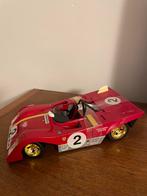 Ferrari 1972 312P Modelauto - Mario Andretti en Jacky Ickx, Hobby en Vrije tijd, Ophalen of Verzenden, Gebruikt, Auto, Overige merken
