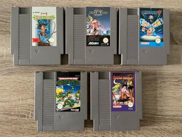 NES Games. Zie prijzen in de beschrijving! beschikbaar voor biedingen