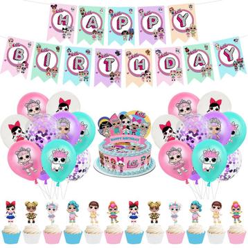 L.O.L. / LOL Suprise Doll - Verjaardag Versiering / Birthday beschikbaar voor biedingen
