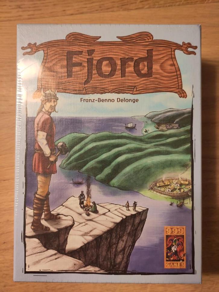 Fjord (999 Games) - Nieuw in Folie!, Hobby en Vrije tijd, Gezelschapsspellen | Bordspellen, Nieuw, Een of twee spelers, Ophalen of Verzenden