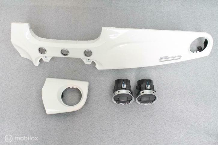 Sierlijst dashboard wit fiat 500 (2007-2015), Auto-onderdelen, Interieur en Bekleding, Fiat