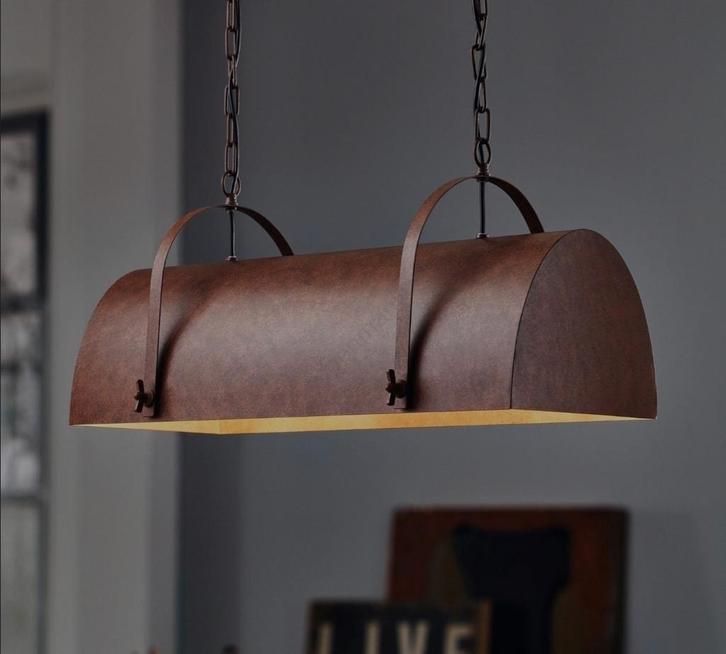 Eglo Deerhurst hanglamp - industrieel/barn, Huis en Inrichting, Lampen | Hanglampen, Zo goed als nieuw, Ophalen of Verzenden