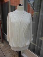 ecru overslag blouse Summum maat 38, Maat 38/40 (M), Summum Woman, Beige, Ophalen of Verzenden