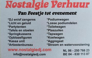 Party verhuur, feest vieren alles onder een dak beschikbaar voor biedingen