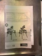 GÜDE 1801 Flipover Zaagtafel - Zo goed als nieuw!, Doe-het-zelf en Verbouw, Ophalen, 70 mm of meer, Zo goed als nieuw, Afkortzaag