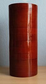 Grote bamboe vaas 35 cm, Huis en Inrichting, Woonaccessoires | Vazen, Overige materialen, Overige kleuren, Ophalen of Verzenden