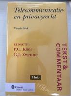 Telecommunicatie- en privacyrecht - Tekst & Commentaar, Ophalen of Verzenden, Nieuw