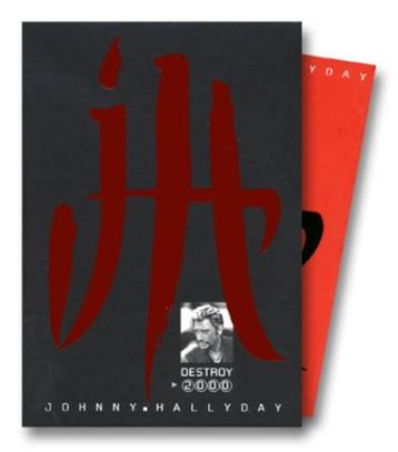 Destroy 2000 Autobiografie Johnny Hallyday in box beschikbaar voor biedingen