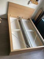 Malmo bedframe ikea, Huis en Inrichting, Slaapkamer | Bedden, Gebruikt, Ophalen of Verzenden, Bruin, 140 cm