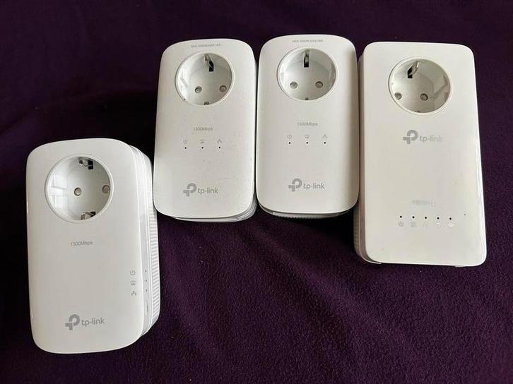 TP-Link TL-WPA8630P & TL-PA8010P Powerline Wifi Set, Computers en Software, Powerlines, Zo goed als nieuw, Ophalen of Verzenden