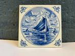 Delft blauw tegeltje, Antiek en Kunst, Antiek | Wandborden en Tegels, Ophalen of Verzenden